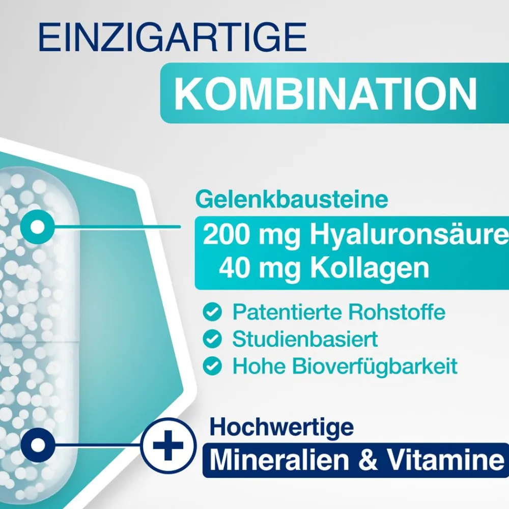 ® Hyaluron Kollagen hochdosiert mit Vitamin C|Gelencium Online