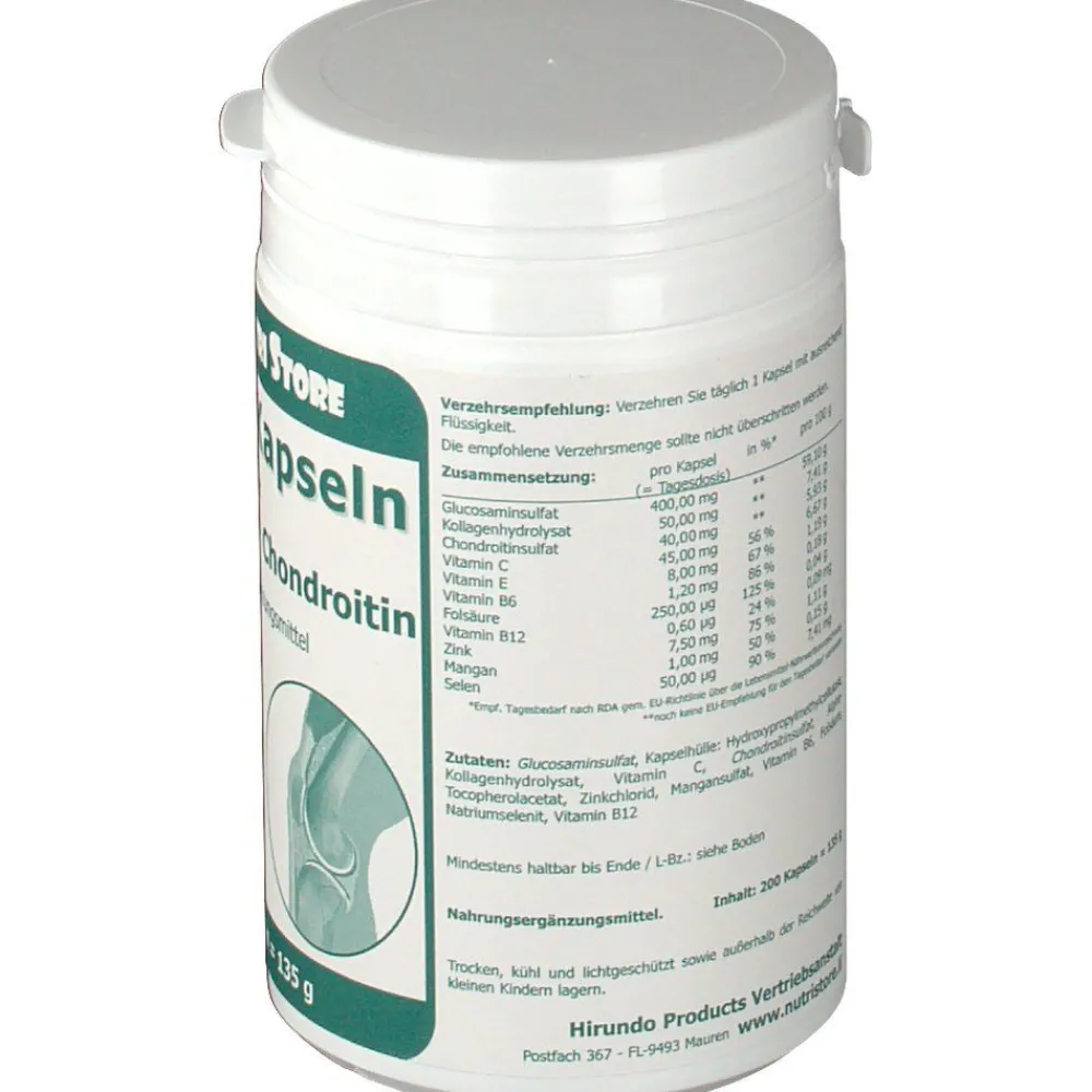Gelenk-Kapseln mit Glucosamin und Chondroitin| New