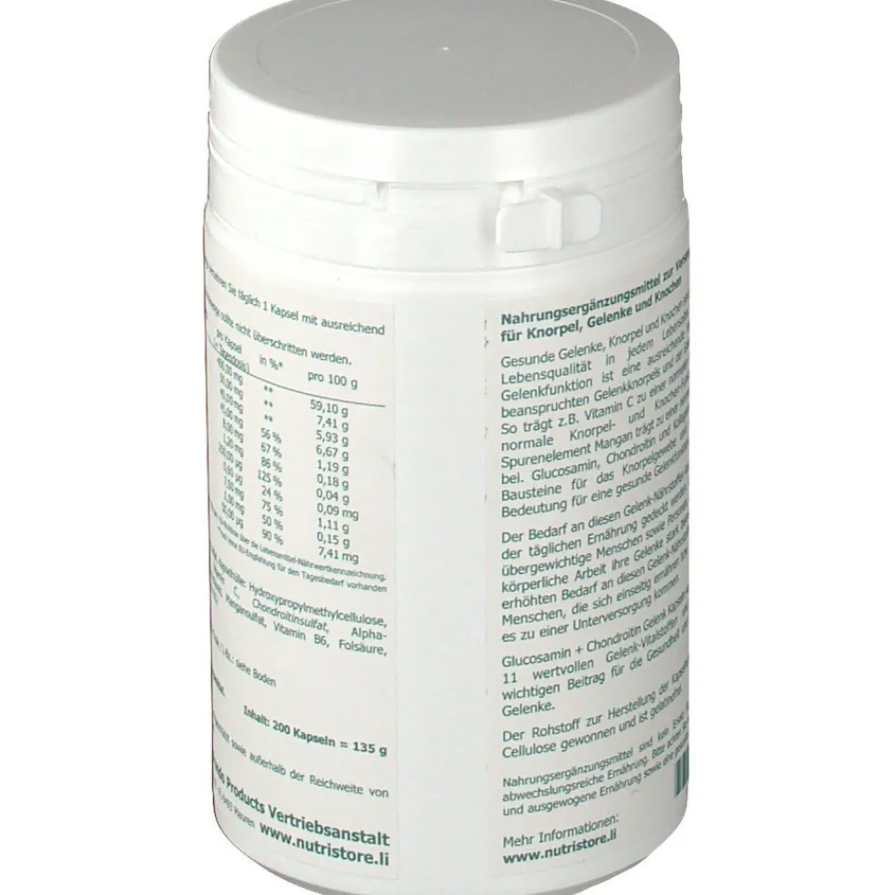 Gelenk-Kapseln mit Glucosamin und Chondroitin| New