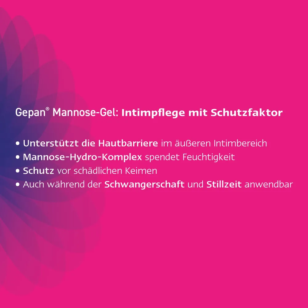 Gepan Mannose-Gel die Intimpflege mit Schutzfaktor 30ml> Online