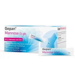 Gepan Mannose to go, trinkfertige Mannose mit Zink 14Stk.| Discount