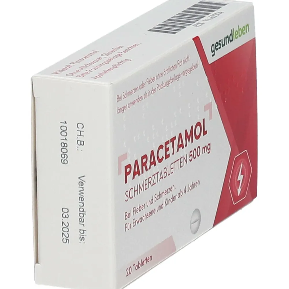 gesundleben Paracetamol Schmerztabletten 500 mg| Sale