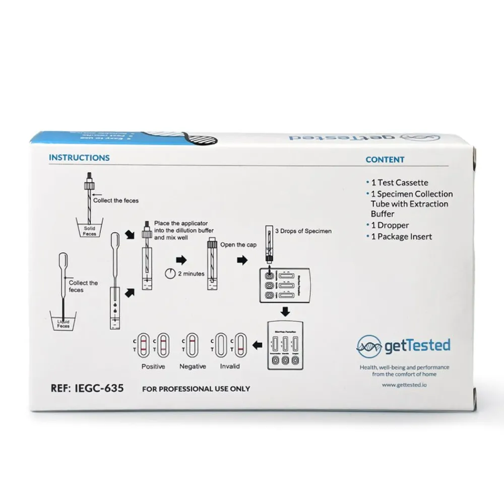 GetTested Parasiten Test|