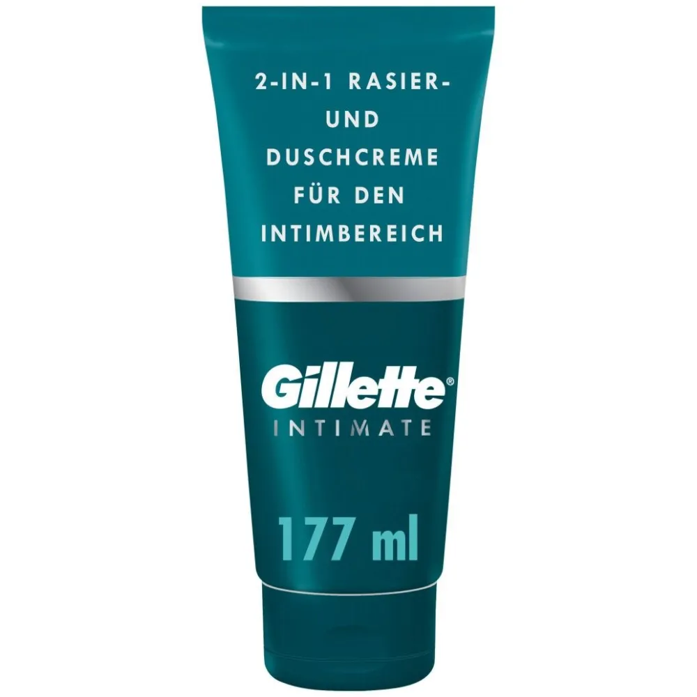Intimate Reinigungs- und Rasiercreme für den Intimbereich>Gillette Hot