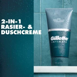 Intimate Reinigungs- und Rasiercreme für den Intimbereich>Gillette Hot