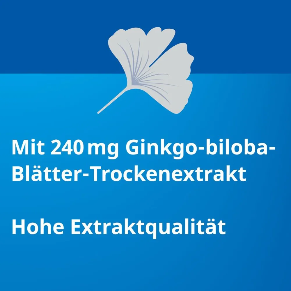 Ginkgo Biloba STADA® 240 mg bei Gedächtnis- und Konzentrationsstörungen - Jetzt 15% mit dem Code stada15 sparen*| Online