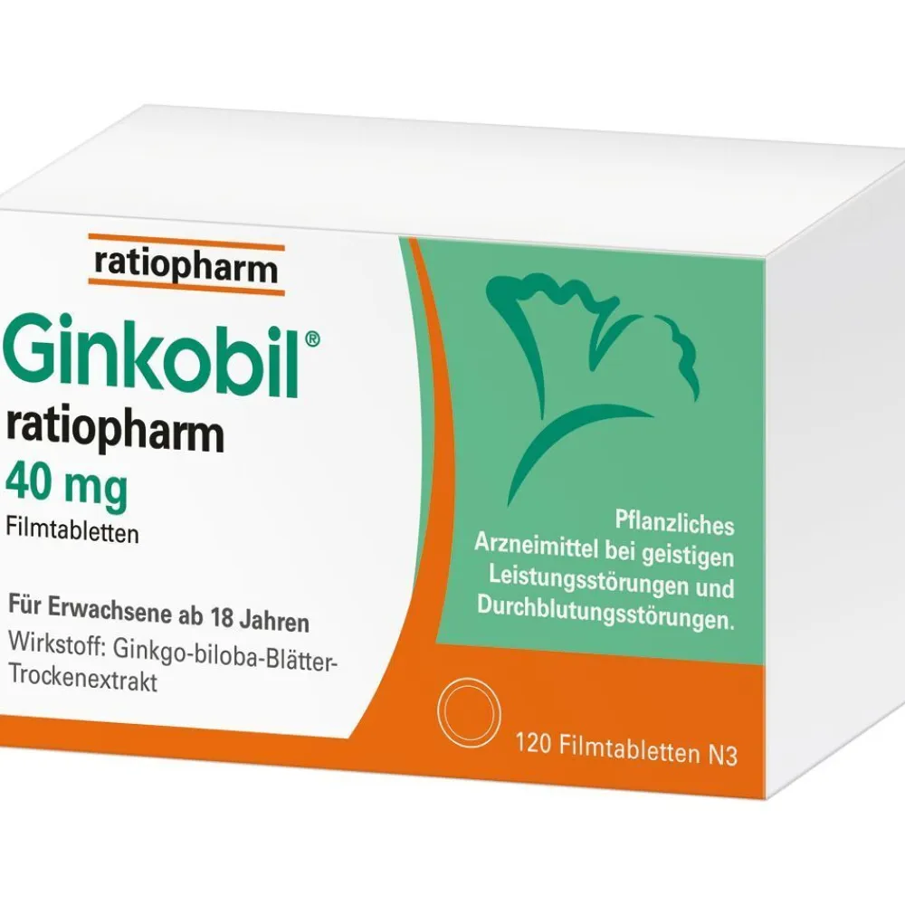 Ginkobil® 40 mg|ratiopharm New