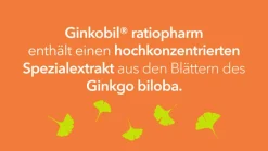 Ginkobil® 120mg mit Ginkgo biloba|ratiopharm New
