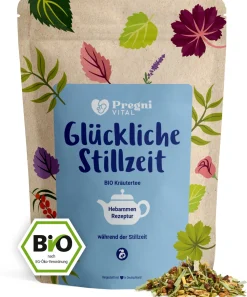 Glückliche Stillzeit BIO Schwangerschaftstee mit Bockshornklee - von PregniVital®| Best
