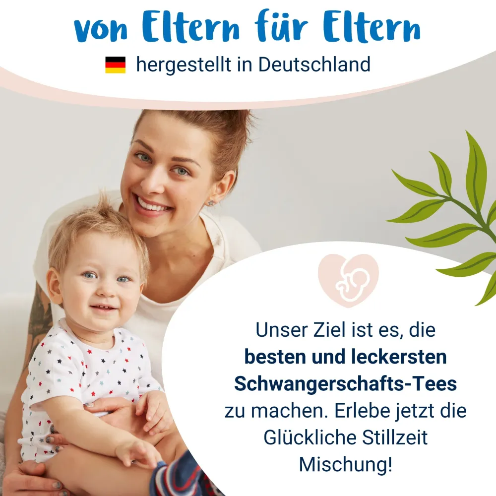 Glückliche Stillzeit BIO Schwangerschaftstee mit Bockshornklee - von PregniVital®| Best