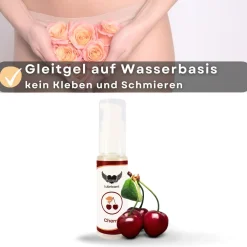 Gleitgel und Massageöl 2in1 mit Geschmack Waldfrucht -|LOVELYNESS Outlet