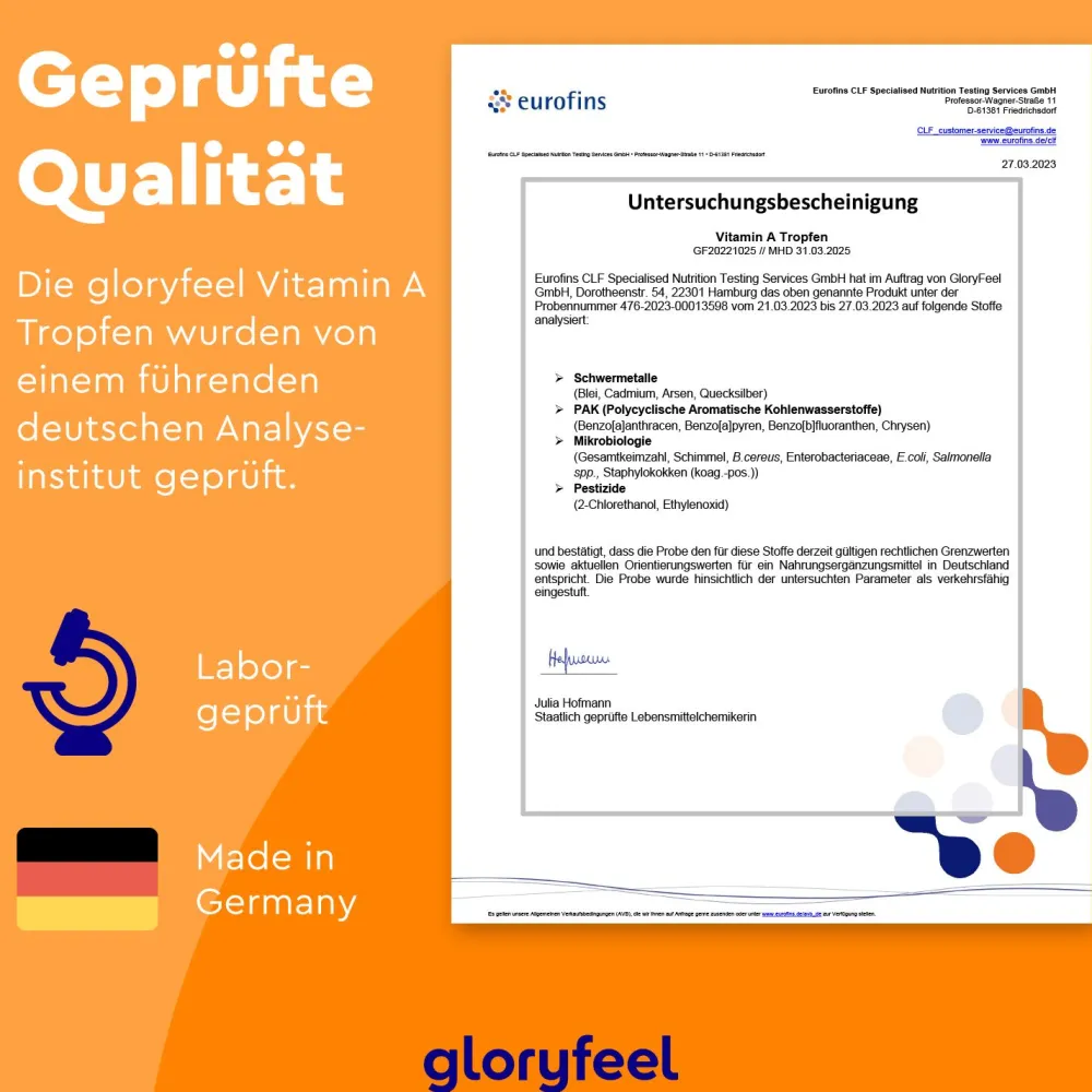 ® Vitamin A 5.000 I.E. Tropfen Nature>gloryfeel Hot