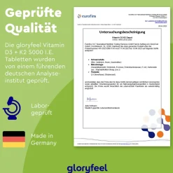 ® Vitamin D3 K2 (K2VITAL® von Kappa) 5.000 I.E. Tabletten|gloryfeel Discount