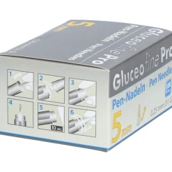 Gluceofine Pro Pen-Nadeln 31 G 0,25 x 5 mm| Outlet