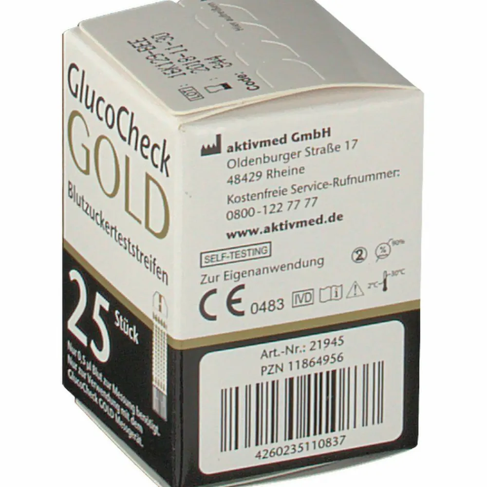 GlucoCheck GOLD Blutzuckerteststreifen| Discount