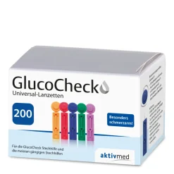 GlucoCheck Universal Lanzetten> Hot