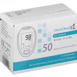 GlucoCheckXL Blutzuckerteststreifen| Discount