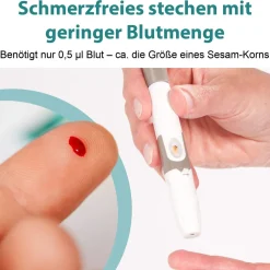 XL Messgerät (mg/dl] + 110 Teststreifen><noscript><img width=