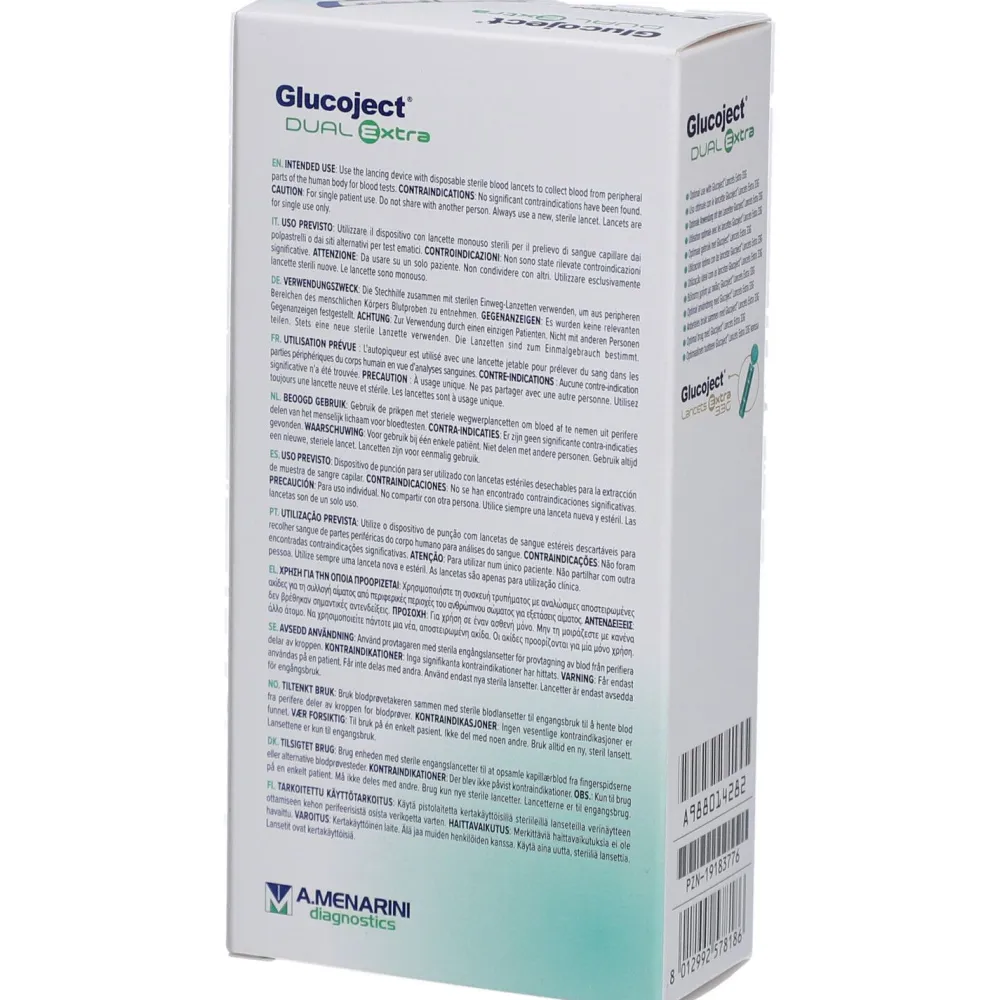 Glucoject® Dual Extra Stechhilfe| Outlet