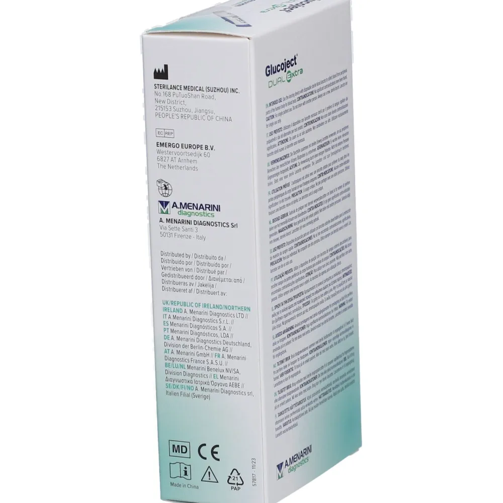 Glucoject® Dual Extra Stechhilfe| Outlet