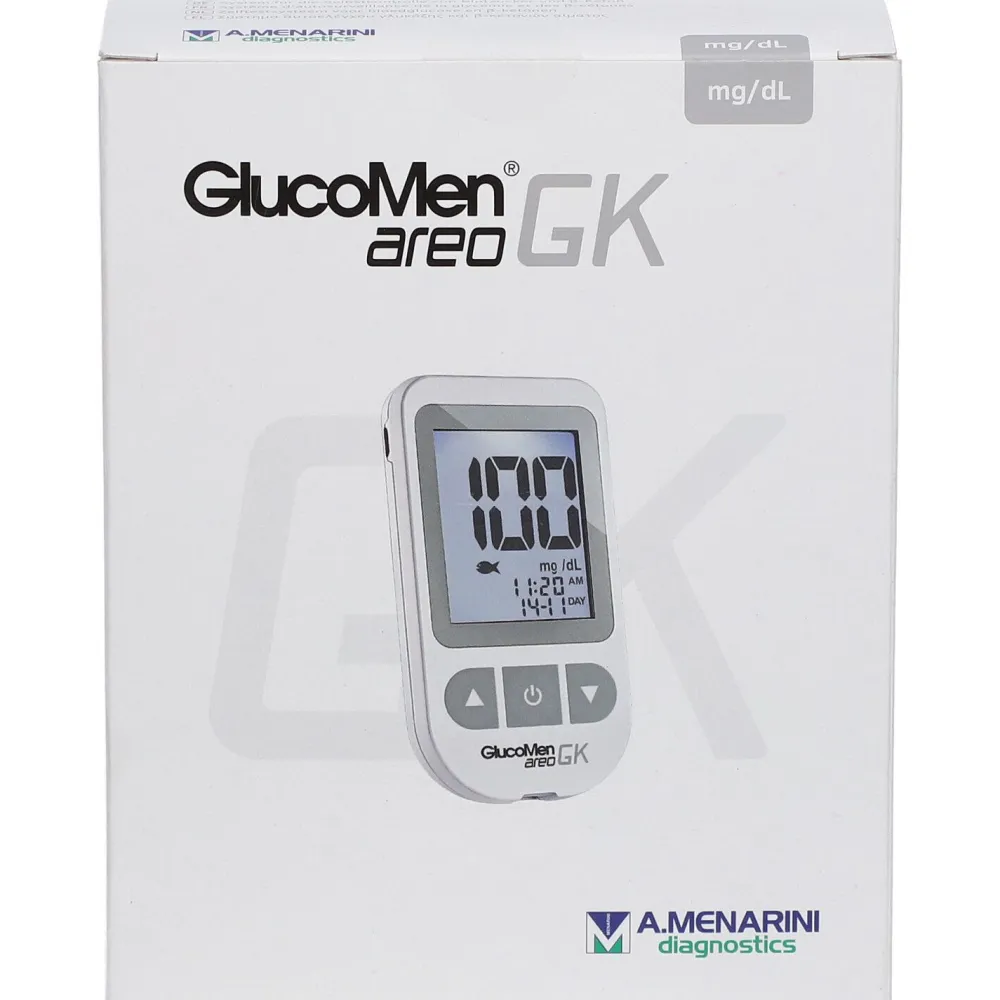 GlucoMen® areo GK mg/dl| Clearance