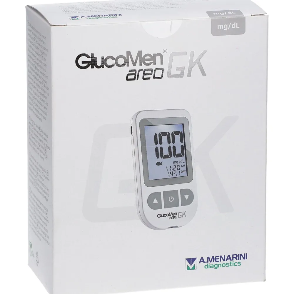 GlucoMen® areo GK mg/dl| Clearance