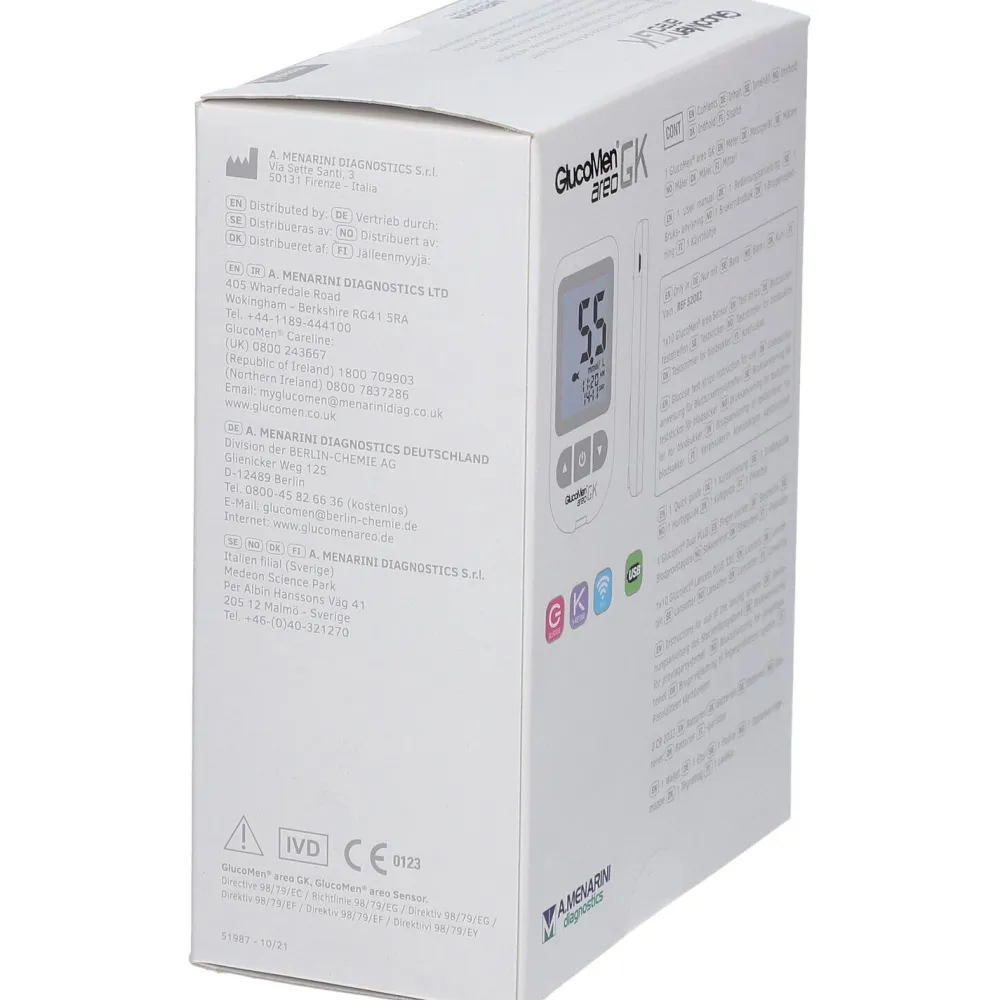 GlucoMen® areo GK mmol/l>