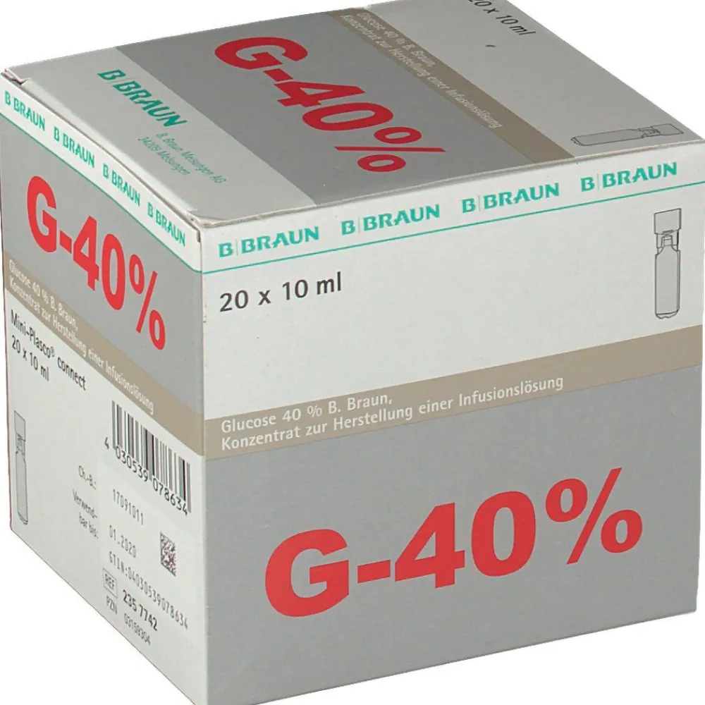 Glucose 40 % B. Braun Mini-Plasco®connect>B-BRAUN New