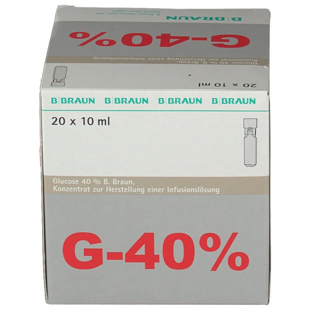 Glucose 40 % B. Braun Mini-Plasco®connect>B-BRAUN New
