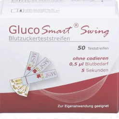 GLUCOSMART® Swing Blutzuckerteststreifen><noscript><img width=