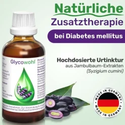 ® pflanzliche Tropfen bei Diabetes und Blutzucker>Glycowohl New