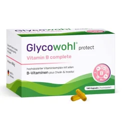 GLYCOWOHL Vitamin B complete mit allen B-Vitaminen + Inositol| Outlet