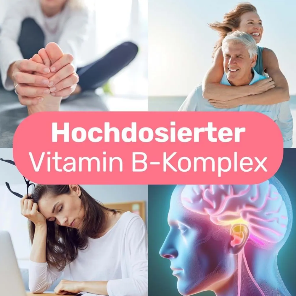 GLYCOWOHL Vitamin B complete mit allen B-Vitaminen + Inositol| Outlet
