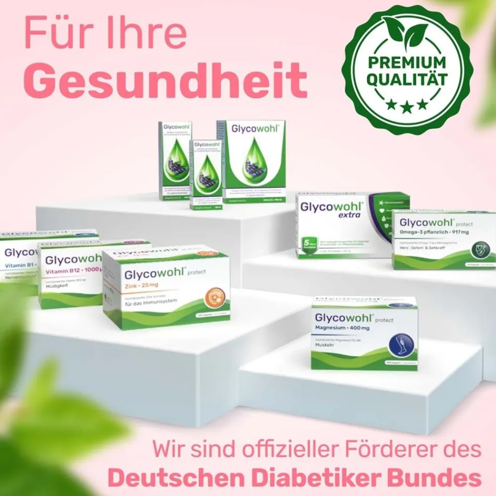 GLYCOWOHL Vitamin B complete mit allen B-Vitaminen + Inositol| Outlet