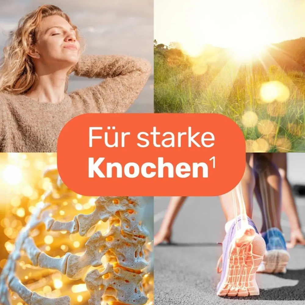 GLYCOWOHL Vitamin D3 1000 I.E. + K2 30 µg für die Knochen> Online