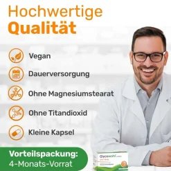 GLYCOWOHL® Zink-Komplex 25 mg hochdosierte Kapseln vegan| New