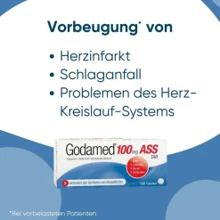 Godamed® 100 mg ASS TAH><noscript><img width=