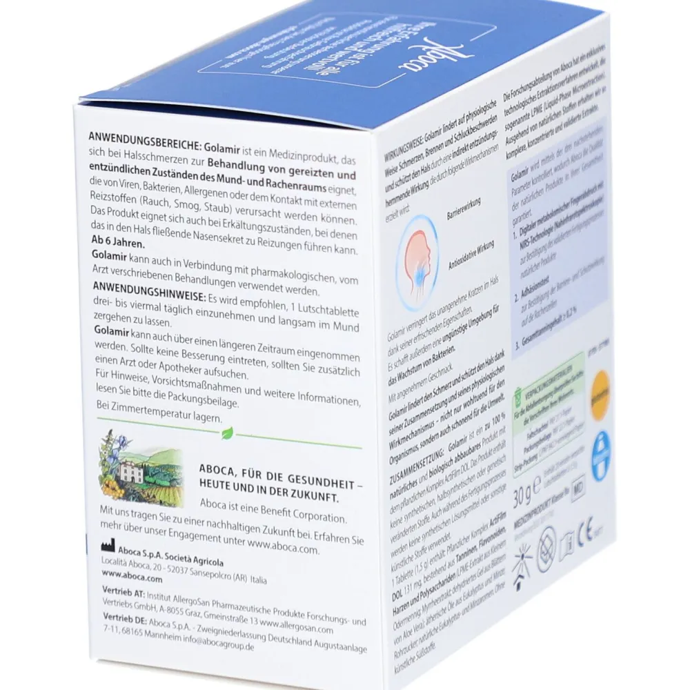 Golamir 2Act Tabletten – Lindert Halsschmerzen & schützt den Hals> Discount