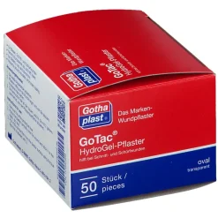 GoTac Hydro Gel-Pflaster oval 7,4 cm x 4,5 cm| Outlet