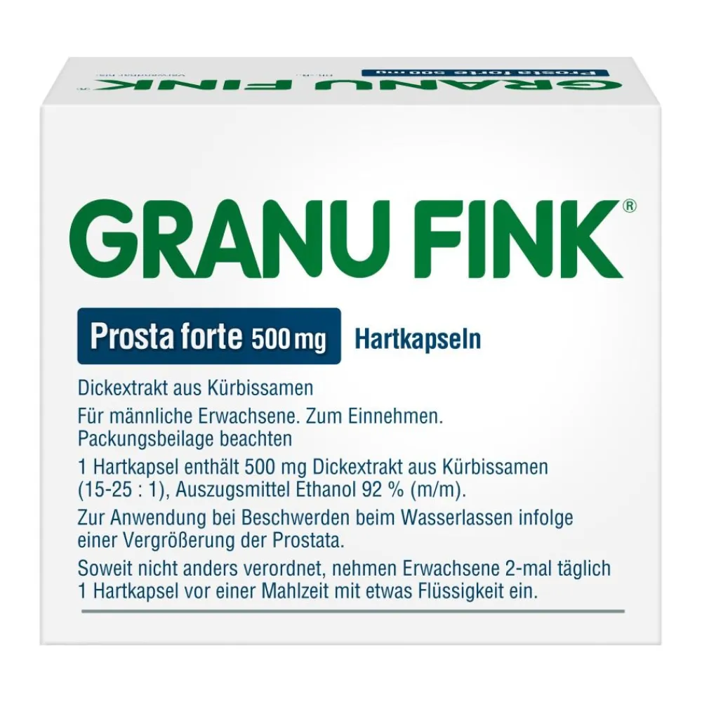 ® Prosta forte 500 mg|GRANU FINK Best