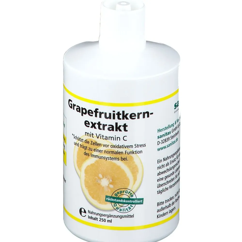 Grapefruit Kern Extrakt|sanitas Best