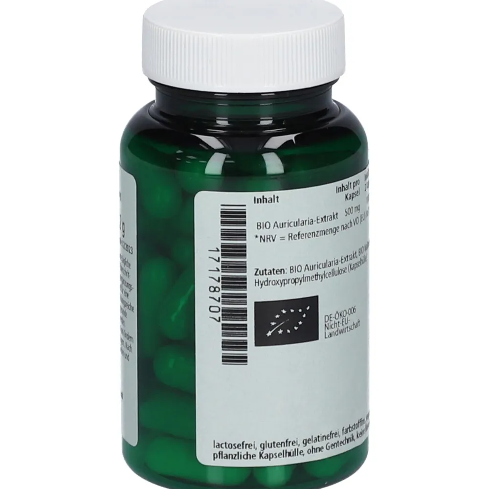 NUTRITHEKE AURICULARIA 500 mg BIO>green line Clearance
