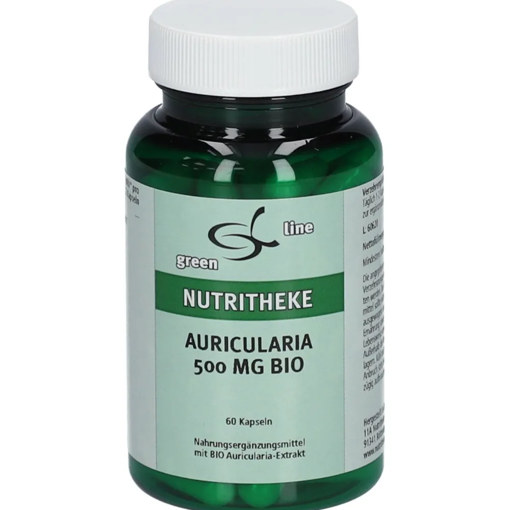NUTRITHEKE AURICULARIA 500 mg BIO>green line Clearance