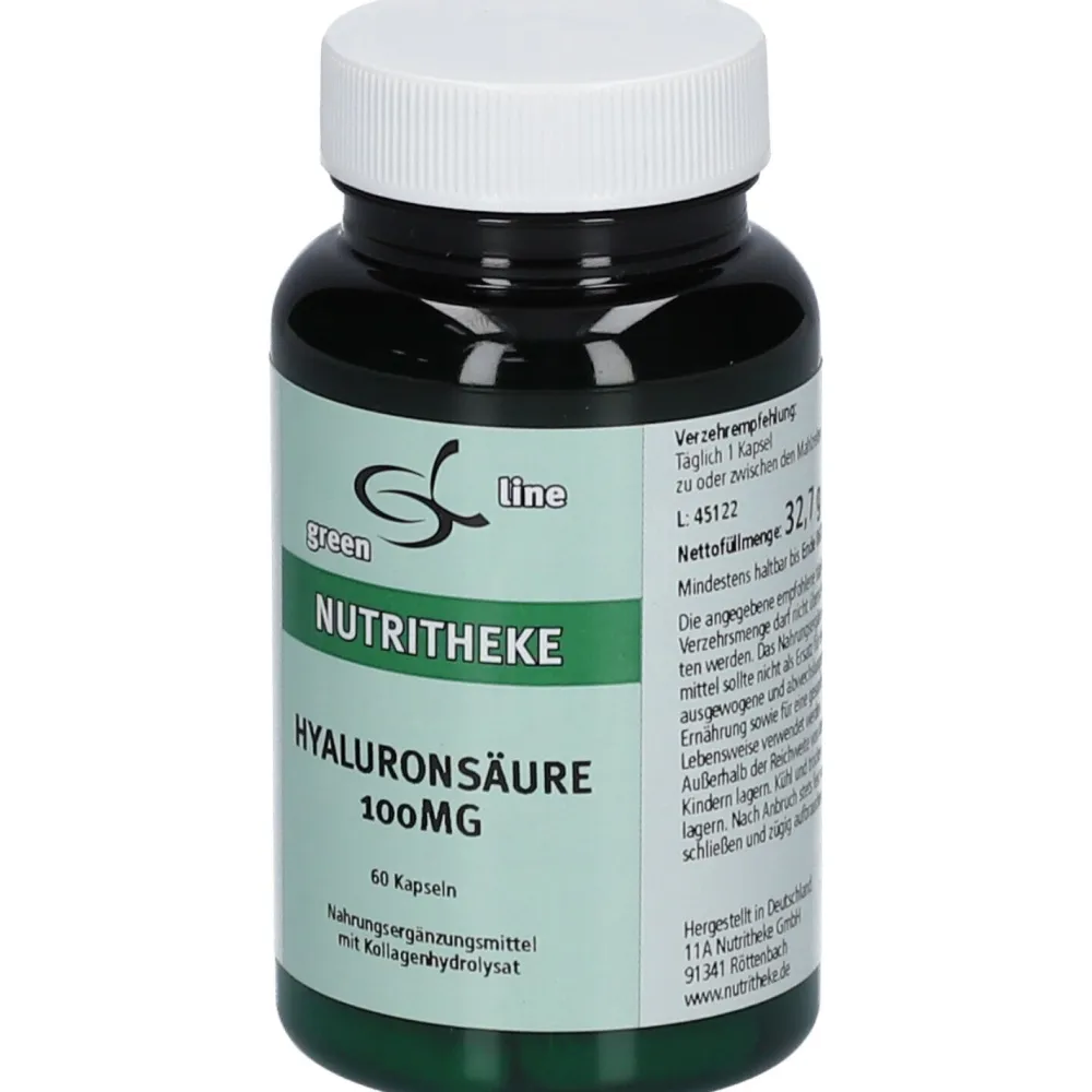 NUTRITHEKE Hyaluronsäure 100 mg>green line Clearance