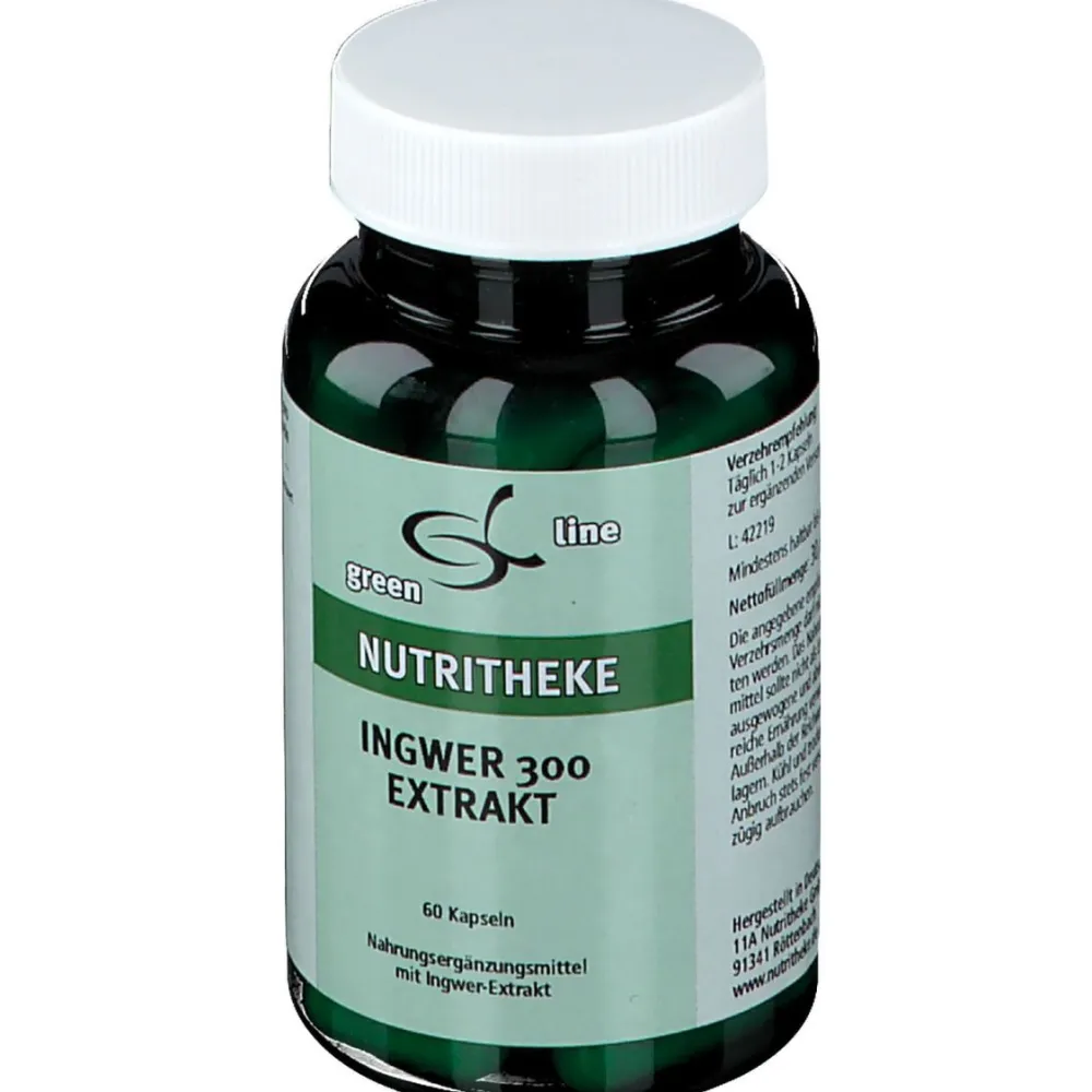 NUTRITHEKE Ingwer 300 Extrakt>green line Outlet