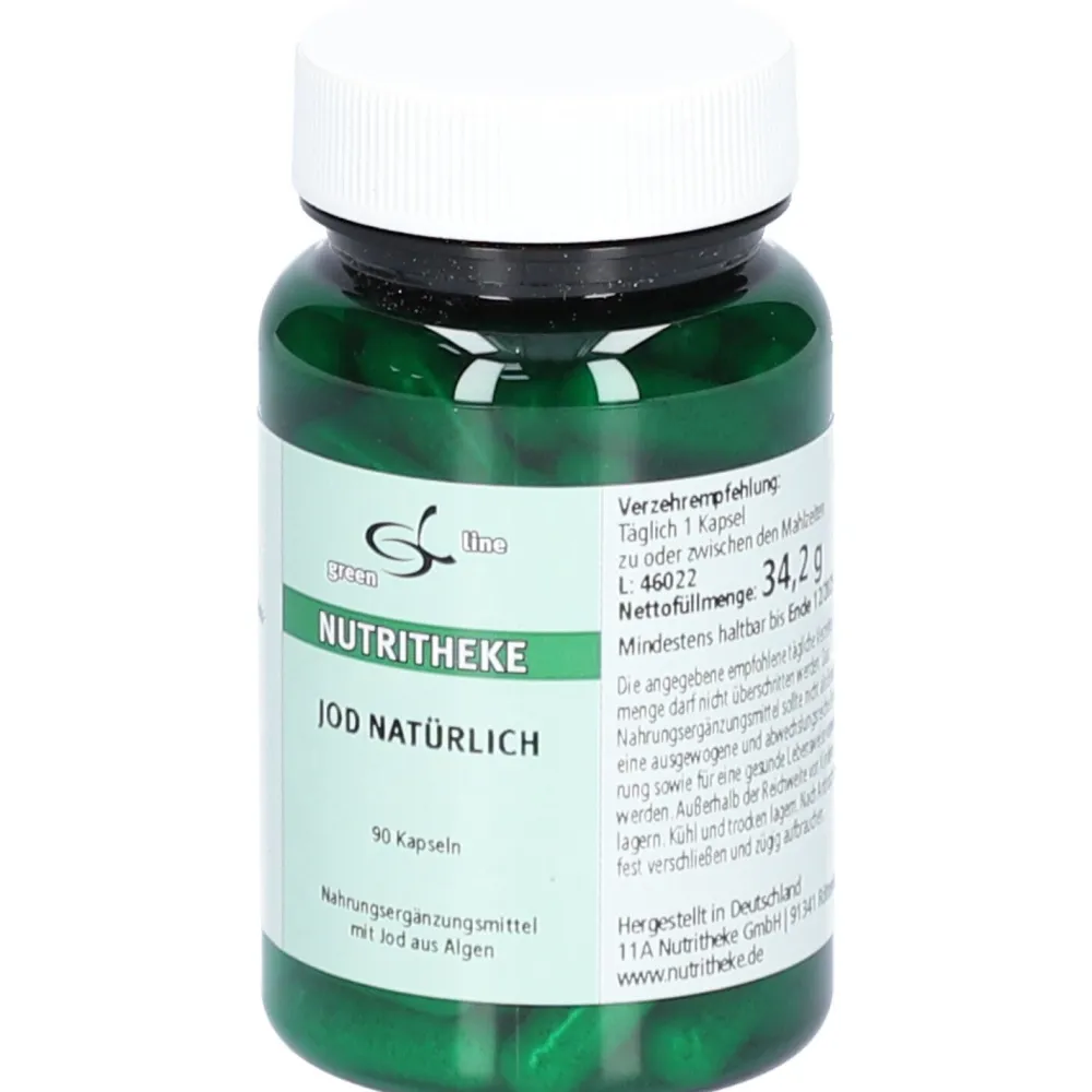 NUTRITHEKE Jod natürlich>green line Hot