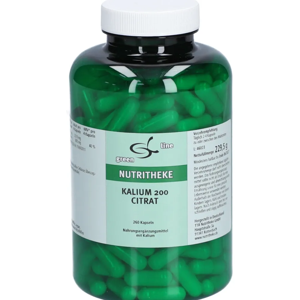 NUTRITHEKE Kalium 200 Citrat>green line Best