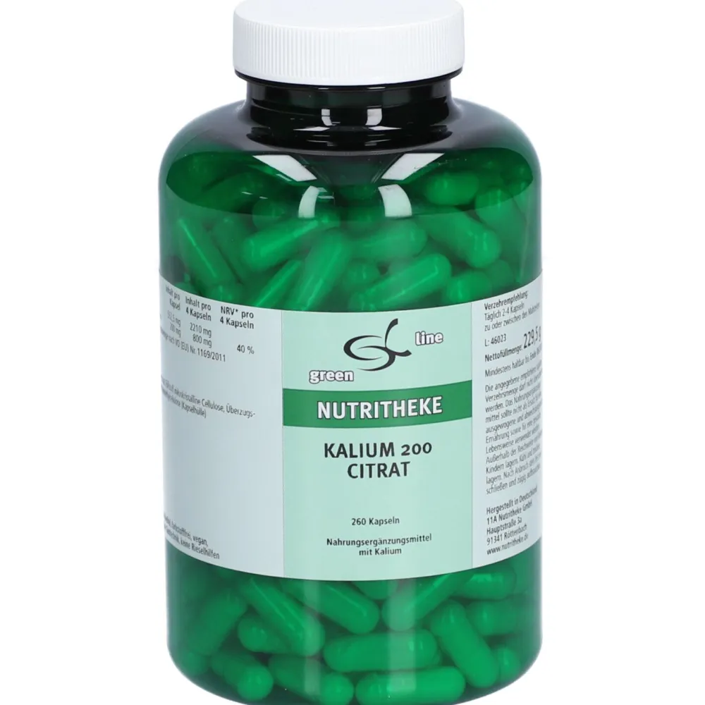 NUTRITHEKE Kalium 200 Citrat>green line Best