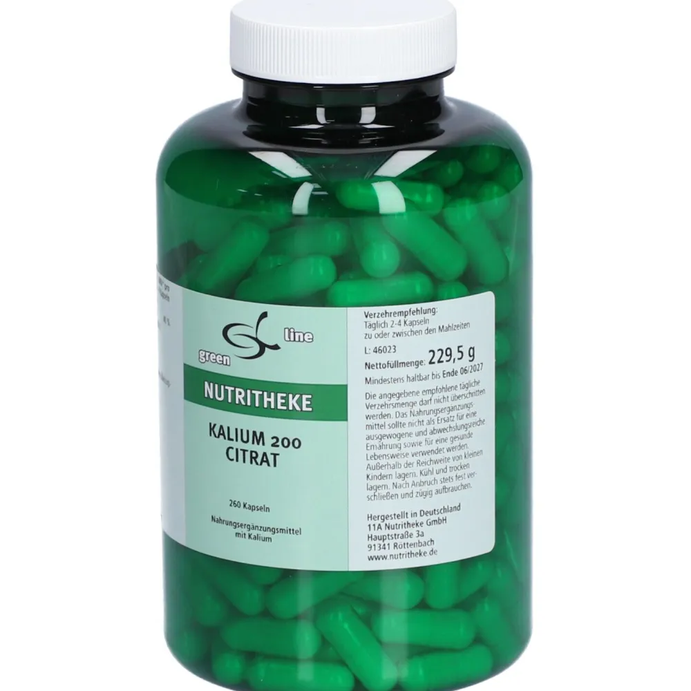 NUTRITHEKE Kalium 200 Citrat>green line Best