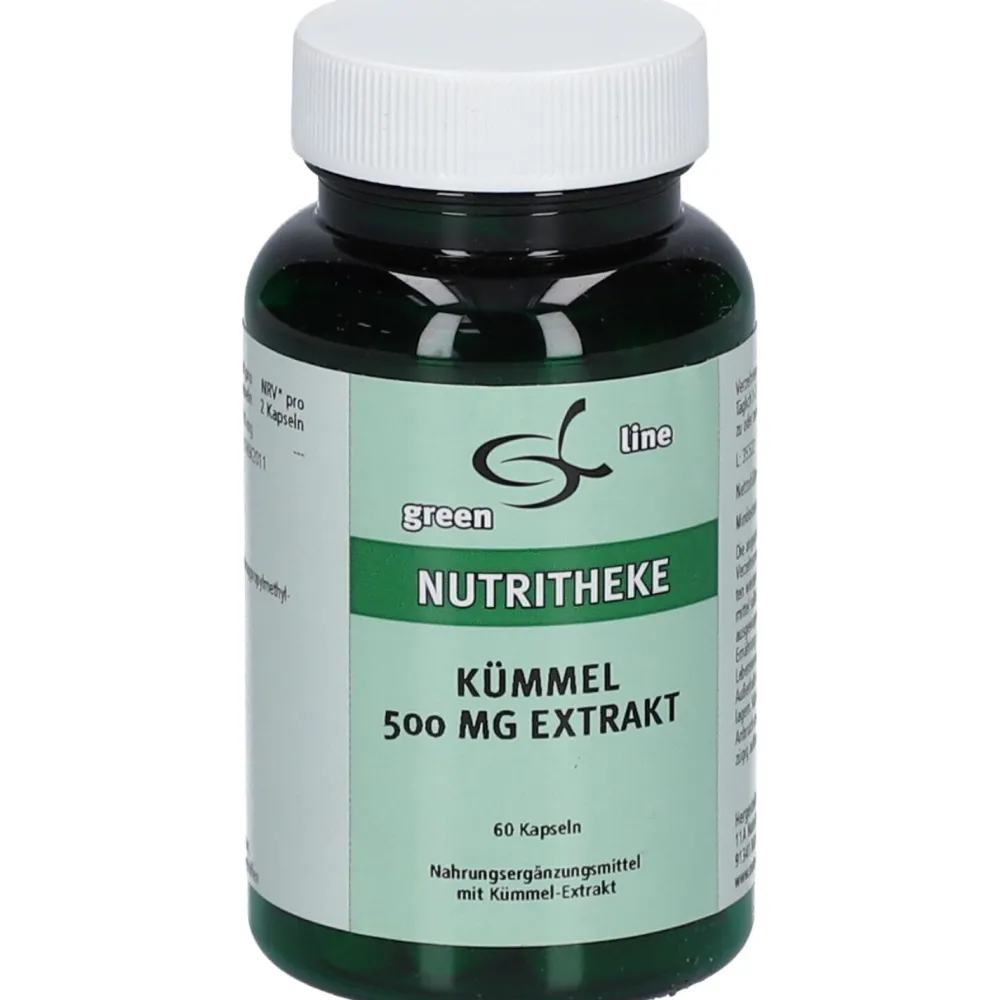 NUTRITHEKE KÜMMELEXTRAKT 500 mg>green line Best